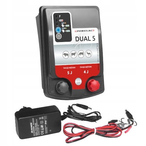 Pastuch Elektryzator uniwersalny Pomelac Dual 5J - Cavalo